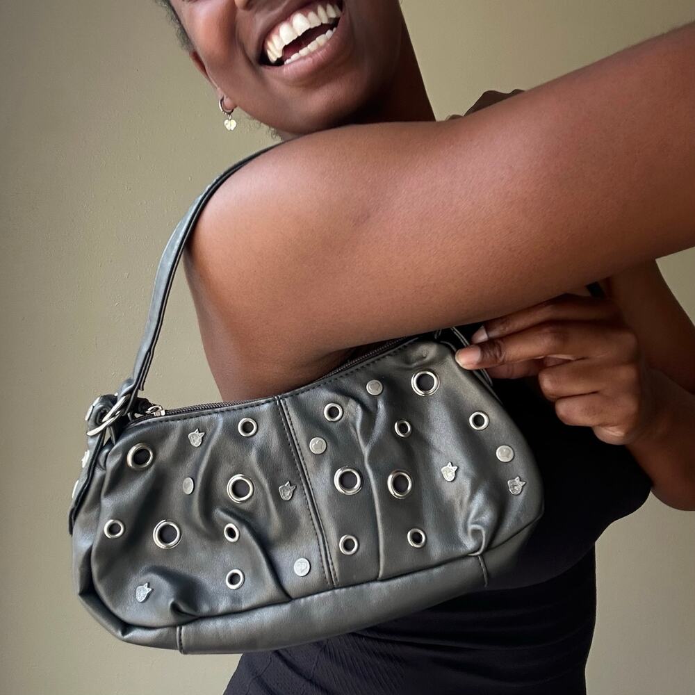 Dollhouse Y2K Grey Small Handbag One Size